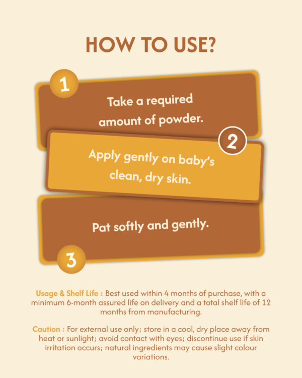 bellevue baby dusting powder
