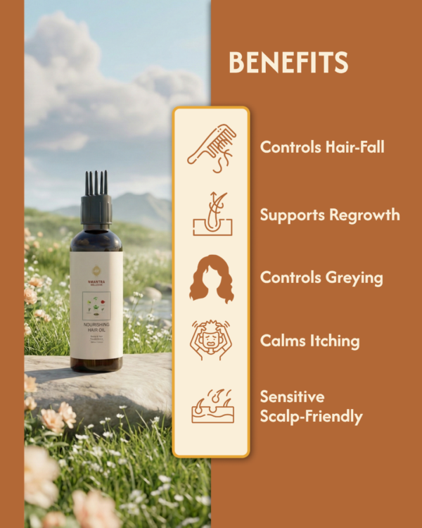 nmantra bellevue nourishing hair oil