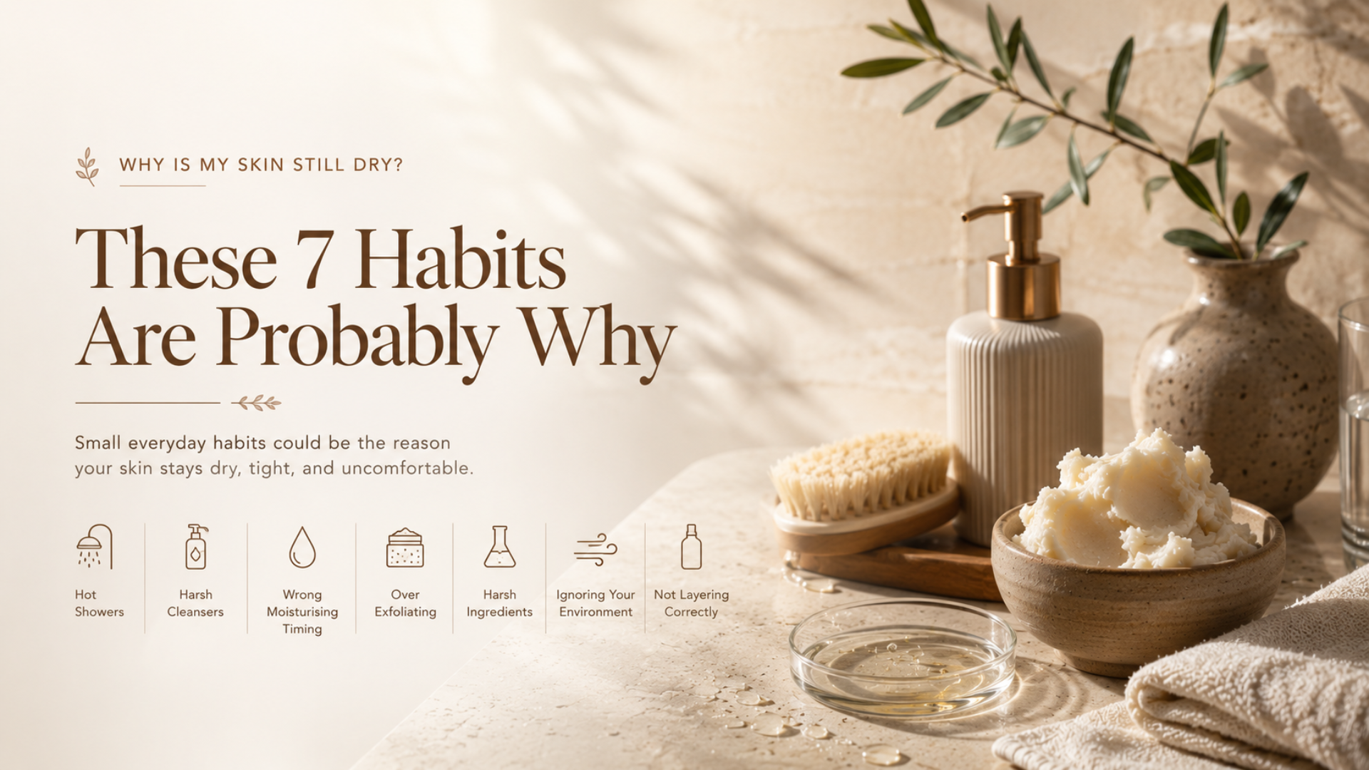 Why Is My Skin Still Dry? These 7 Habits Are Probably Why